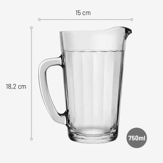 Set of 6 BRISTOL Jugs 75cl