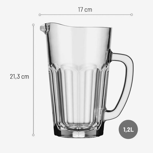 Set of 6 BRISTOL 1.2L Jugs