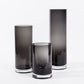 OPALE VETRO Gray Vase D.12x40cm