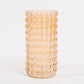 Amber Bubble Jar D. 13x25cm
