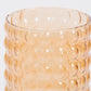 Amber Bubble Jar D. 13x25cm
