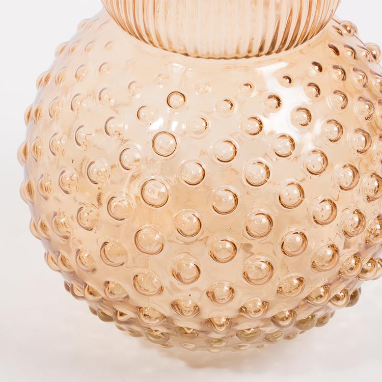 Jarra STRIPE DOT Âmbar D.19x30cm