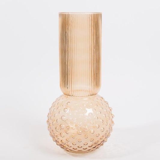 Jarra STRIPE DOT Âmbar D.19x40cm