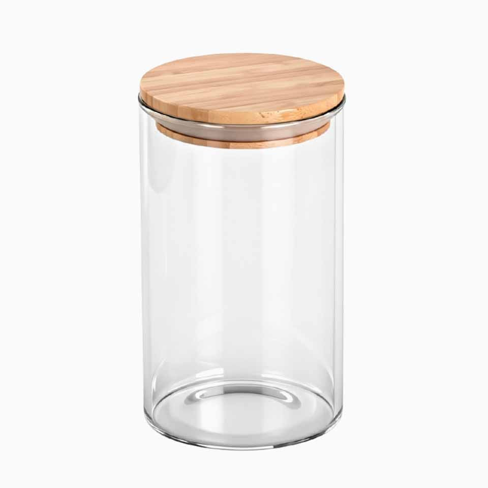 Frasco de vidro BAMBU 1L