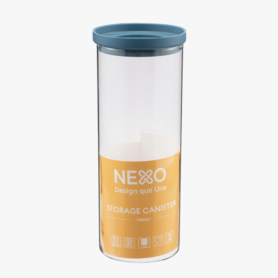 Frasco de Vidro BLUE Redondo 1,5L