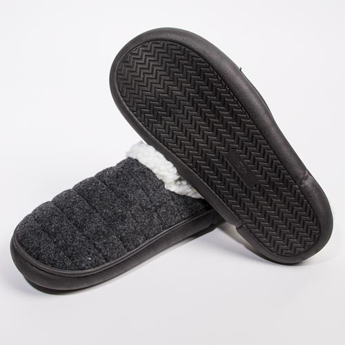 CHAUD Black Slippers