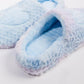 RAINBOW HEART Blue Slippers