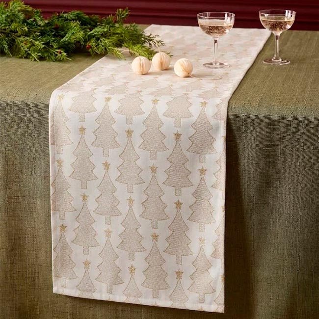 Corre-Mesa KEMI Branco 45x150cm