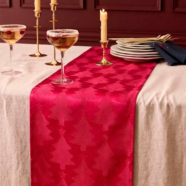 Corre-Mesa KEMI Vermelho 45x150cm
