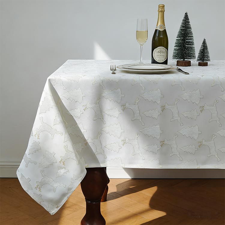 ALMÉA Red Tablecloth 140x200cm