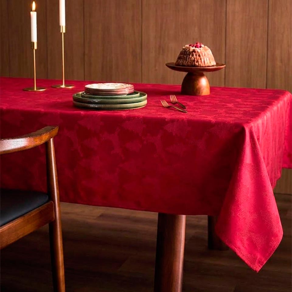 Toalha de Mesa SALLA Vermelho 140x200cm