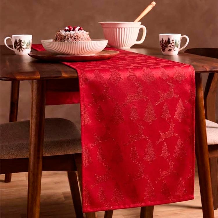 Corre-Mesa SALLA Vermelho 45x150cm