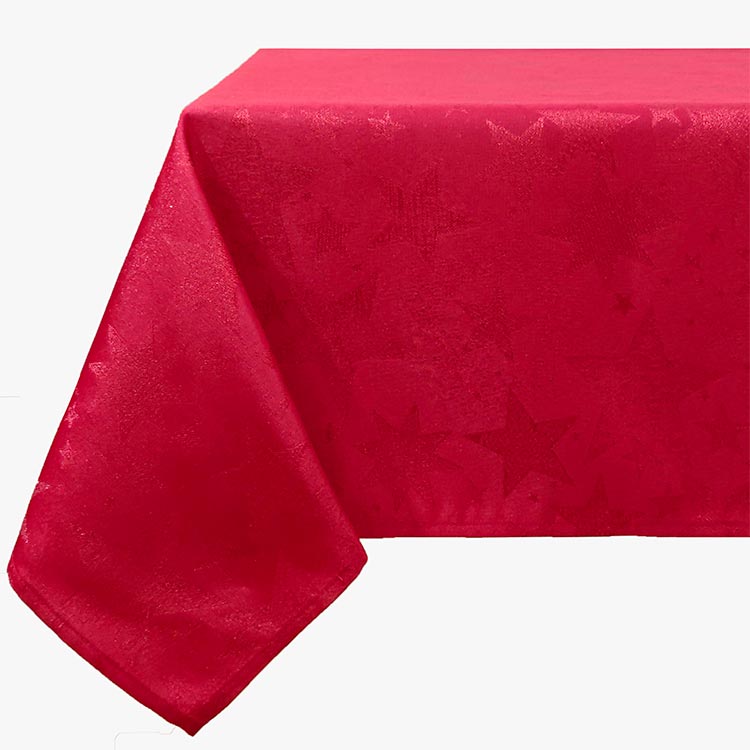 ALMÉA Red Tablecloth 140x200cm