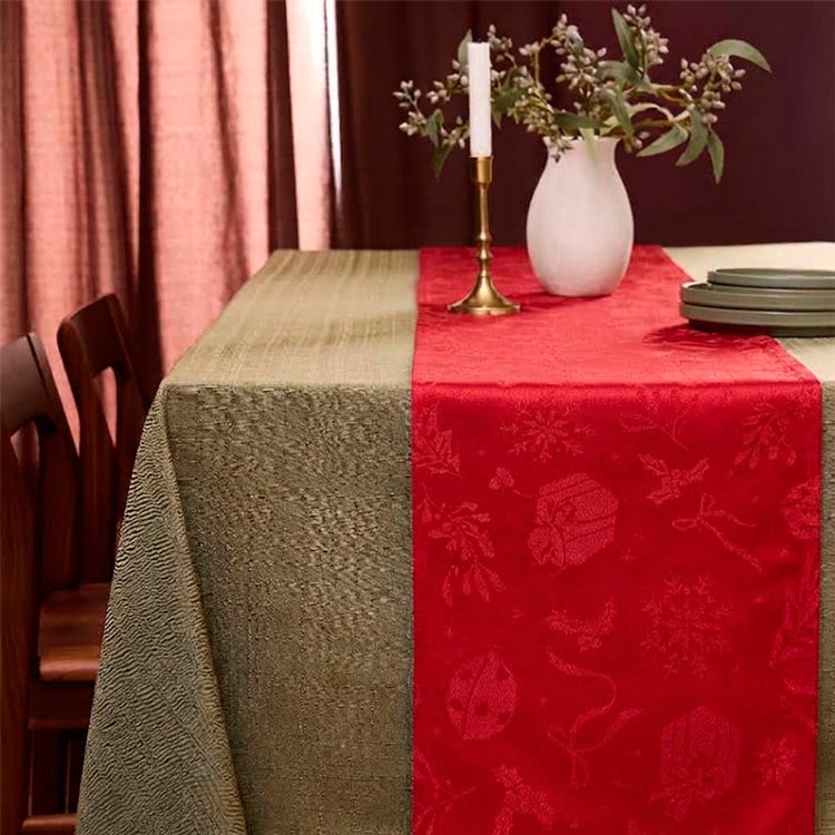 Corre-Mesa ABISKO Vermelho 45x150cm