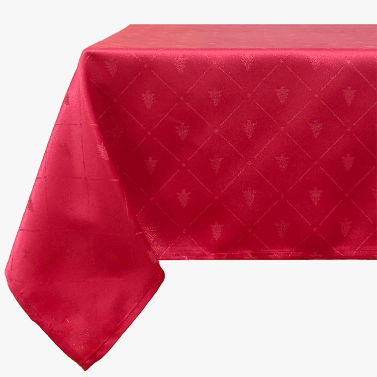 ALMÉA Red Tablecloth 140x200cm