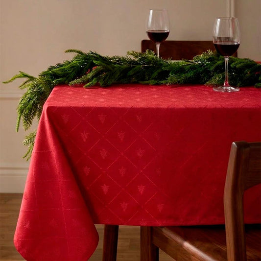 ALMÉA Red Tablecloth 140x200cm