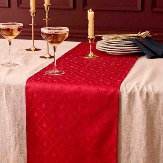 Corre-Mesa KIRUNA Vermelho 45x150cm