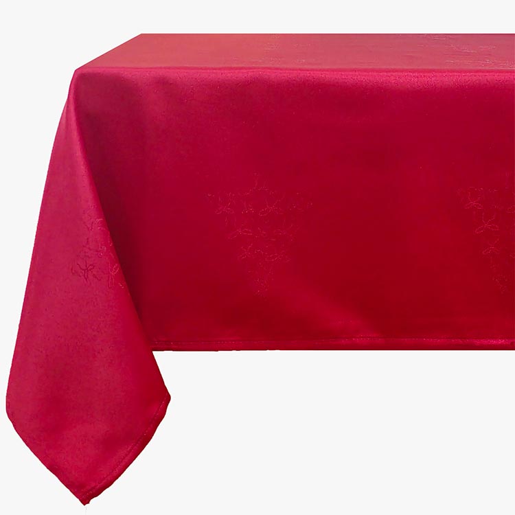 ALMÉA Red Tablecloth 140x200cm