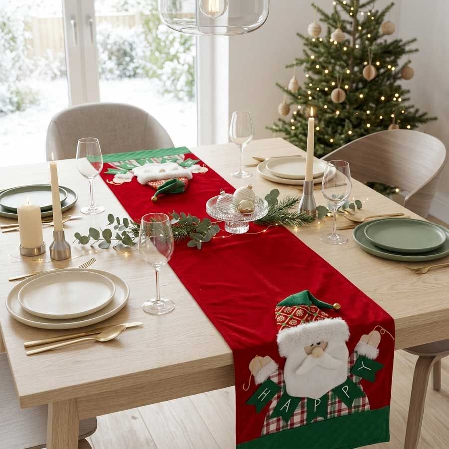 Corre-Mesa SILKY SANTA 35X180cm