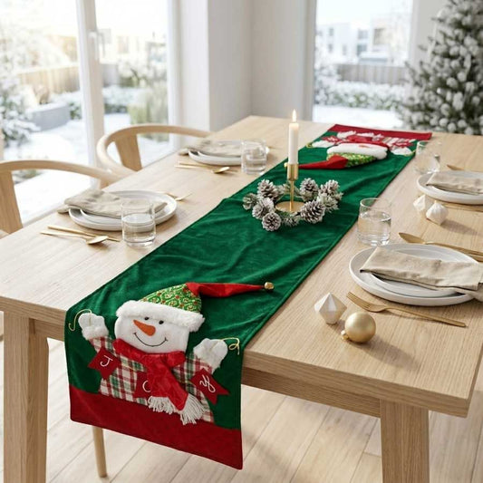 Corre-Mesa SILKY EVERGREEN 35X180cm