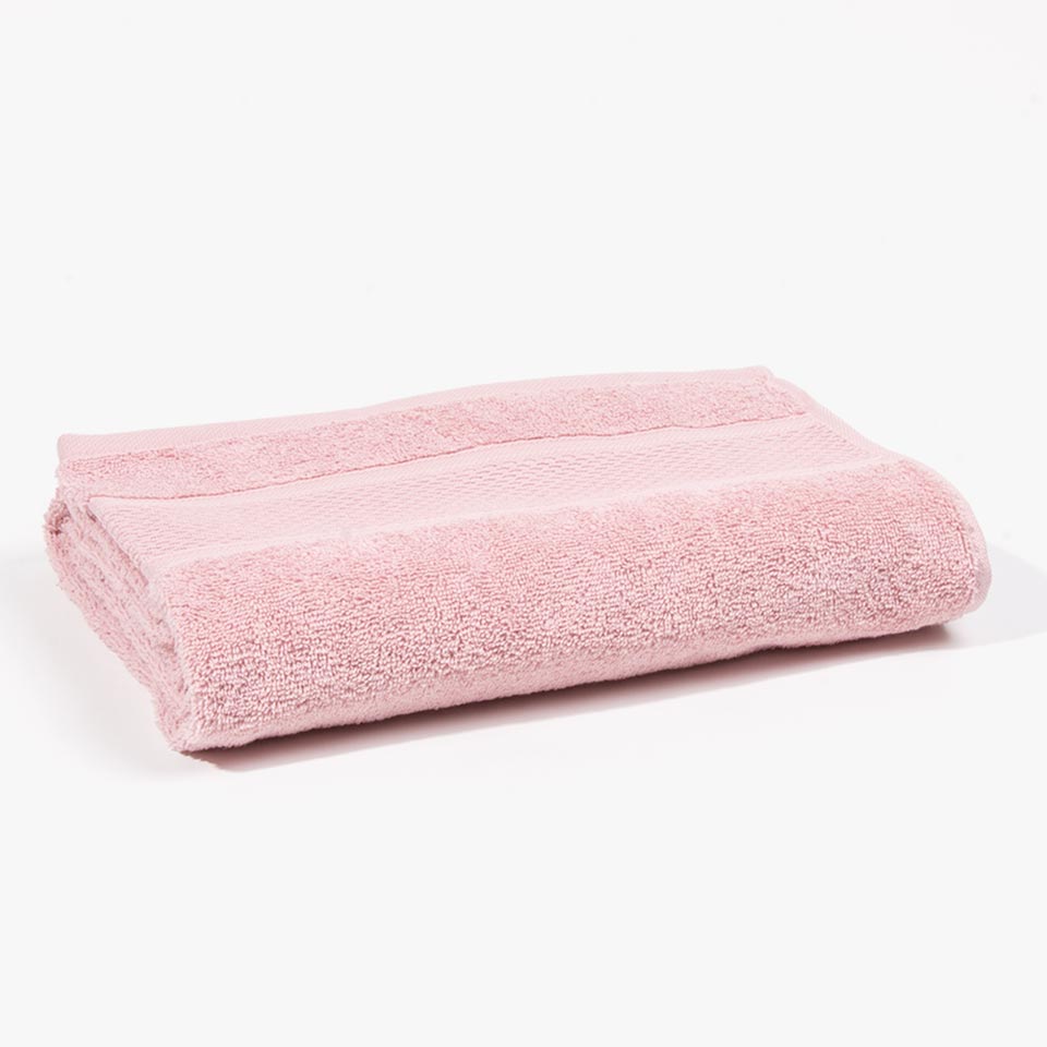 Pink MESH bath towel 70x130cm