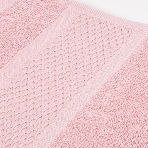 Pink MESH bath towel 70x130cm