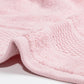 Pink MESH bath towel 70x130cm