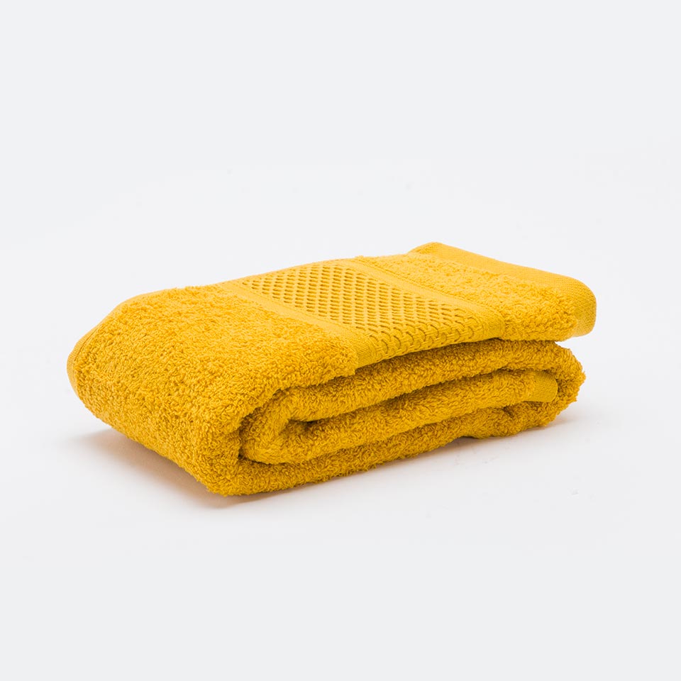 Toalha de rosto MESH Amarelo 50x90cm