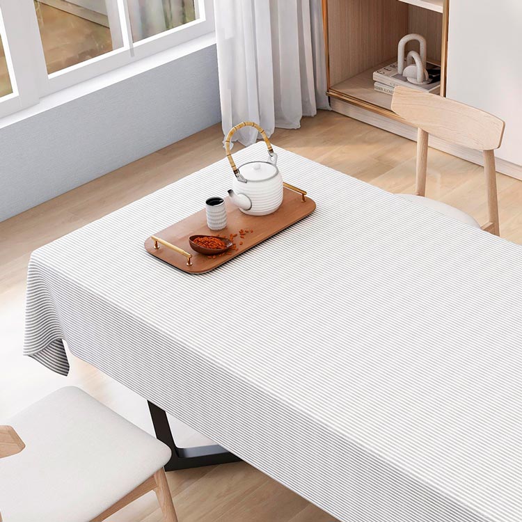 Toalha de Mesa TURIM Cinza 140x250cm