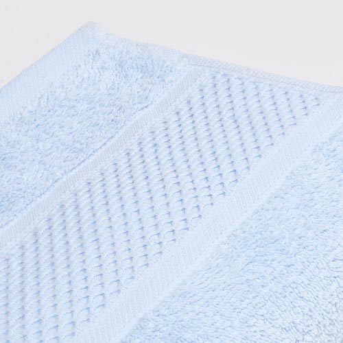 Light Blue MESH Bath Towel 90x140cm