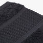 MESH Bath Towel Black 90x140cm