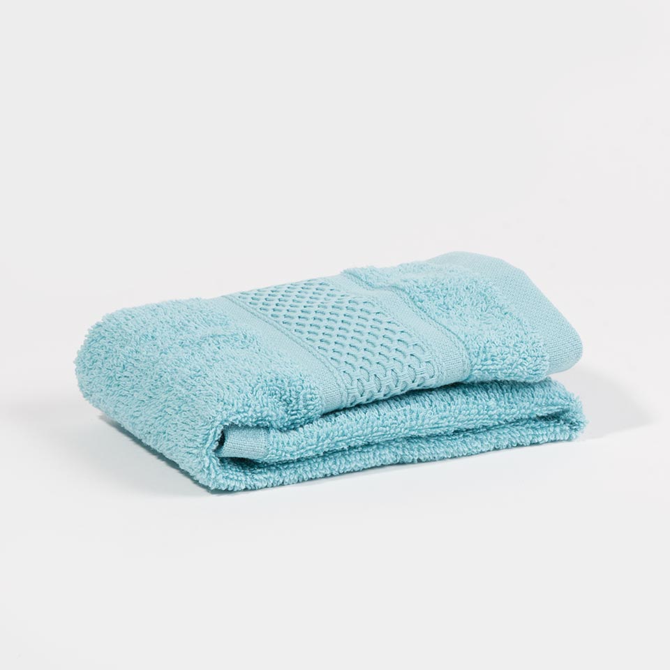 Blue MESH Towel 30x50cm