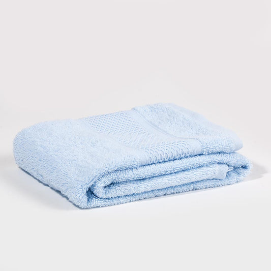 Light Blue MESH Face Towel 50x90cm