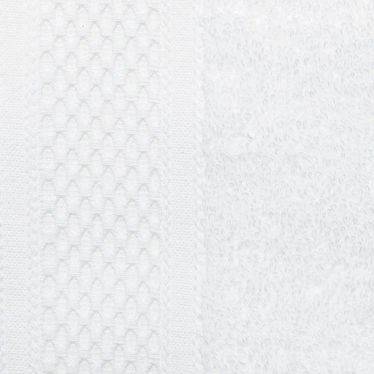 White MESH Face Towel 50x90cm