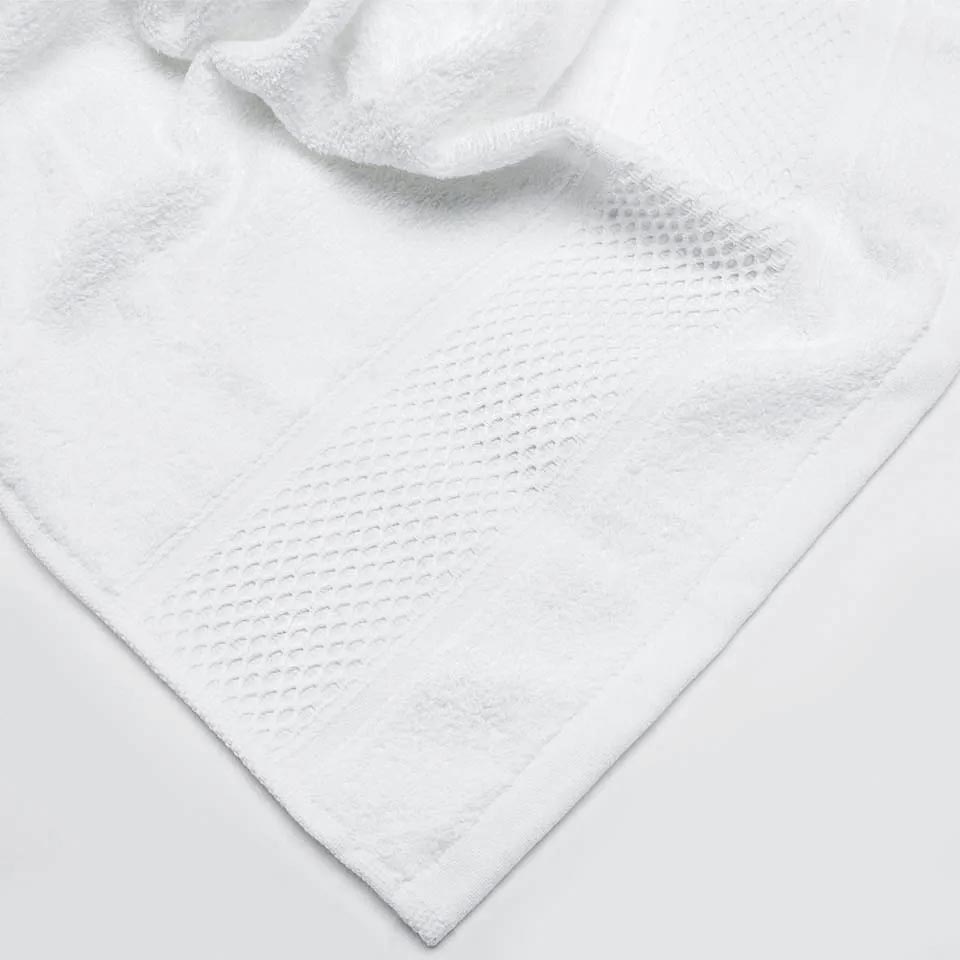 White MESH Face Towel 50x90cm