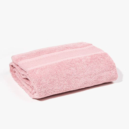 Pink MESH bath towel 70x130cm