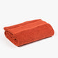 Orange MESH bath towel 90x140cm