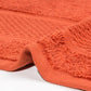 Orange MESH bath towel 90x140cm