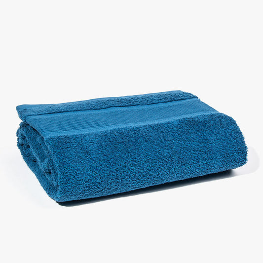 Navy Blue MESH Bath Towel 90x140cm