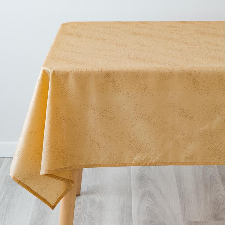 FESTIVE Gold Glitter Tablecloth 140x300cm