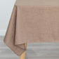 Toalha de Mesa NIVA Castanho 140x300cm