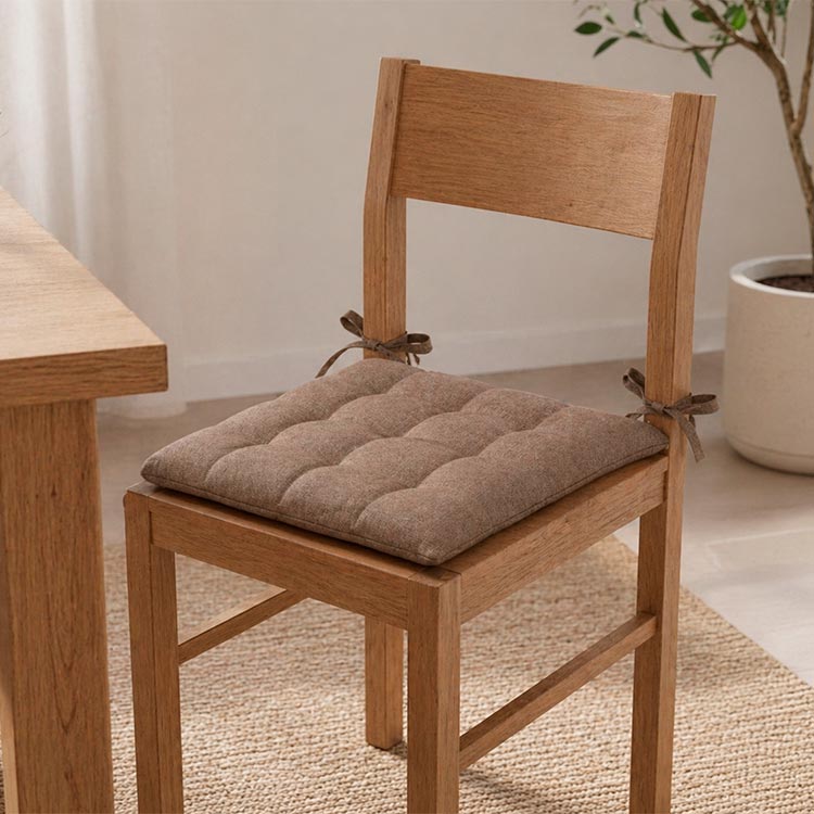 Coxim AGRA Castanho 40X40cm