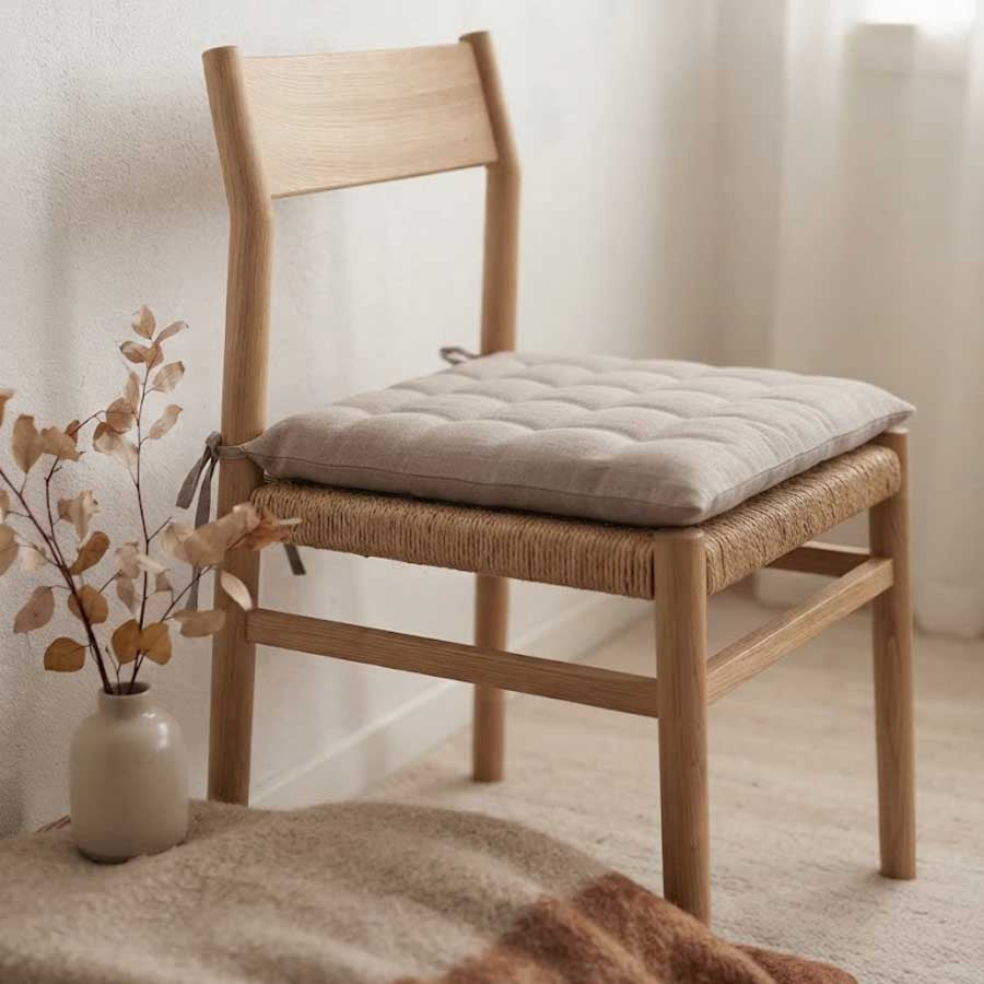 Coxim AGRA Cinza 40X40cm