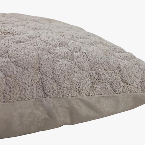 Capa de Almofada BUBLINY Taupe 45x45cm