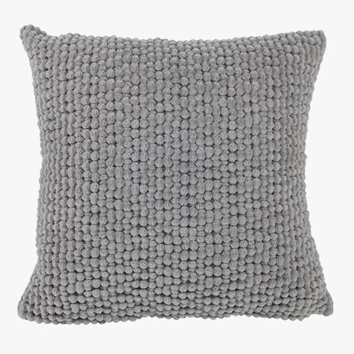 Capa de Almofada PUKANCE Cinza 45x45cm