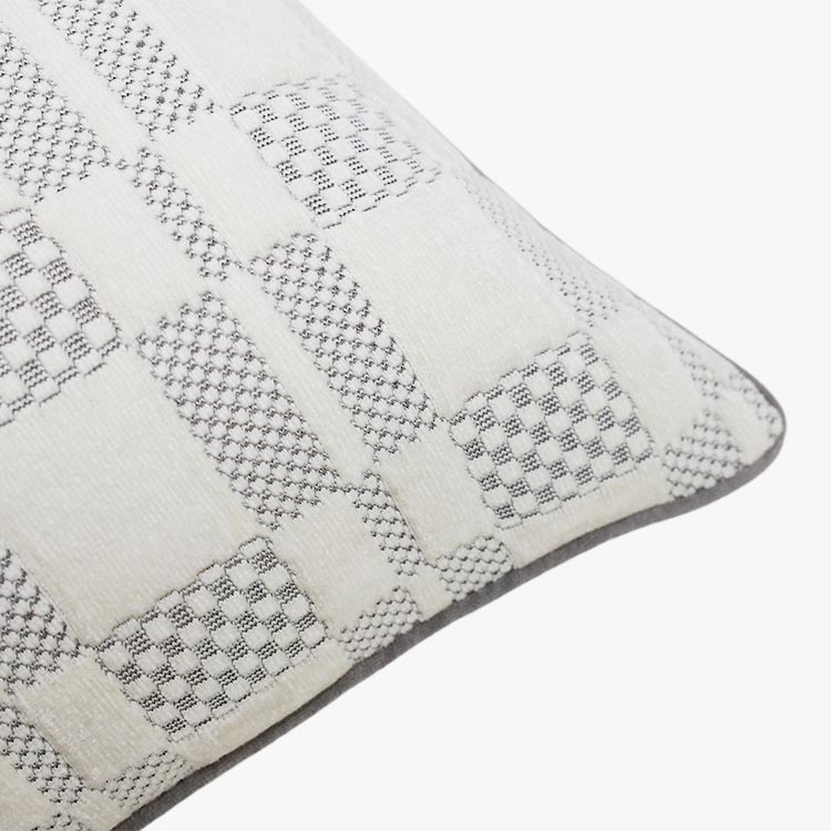 Capa de Almofada GIRID Cinza 45x45cm