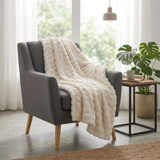 KALI Blanket Dark Brown 150x200cm