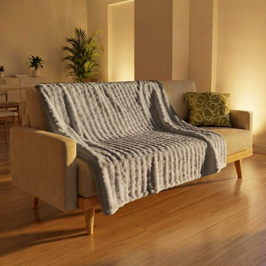 Manta DEKEN Cinza 130x160cm
