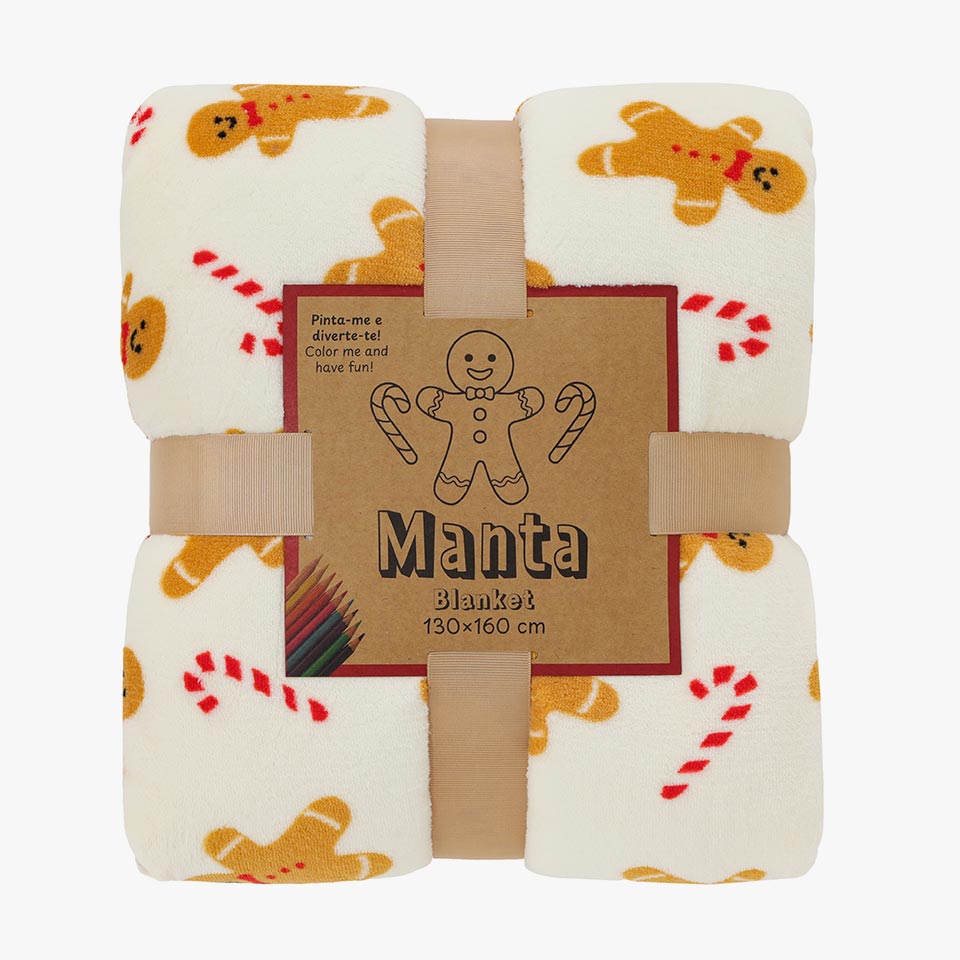 Manta GINGER SHEEP 130x160cm