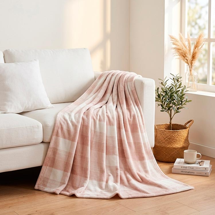 Manta KILT Rosa 130x160cm
